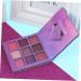 FOMIYES 3pcs 9 Shimmer Eyeshadow Long-lasting Eyeshadow Metallic Eye Shadow Palettes Eyeshadow Palette Flash 1 count (Pack of 1) Purplex3pcs - Buy Online on GoSupps.com
