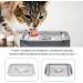 Stainless Steel Cat Water Fountain 100oz/0.8gal with LED Light - Grey | Ideal for Cats and Dogs - Buy Online on GoSupps.com