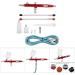 Buy Painting External Tail Adjustment Spray Tool - DIY Handheld for Cakes | Adjustable Spray Area & Thickness - Red - Buy Online on GoSupps.com