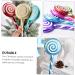 Ciieeo 1pc Lollipop Pendant Wedding Decorations Christmas Lollipop Decorations Ornaments Xmas Candy Pendant Blue 20X9.5X2cm - Buy Online on GoSupps.com