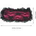 MAGICLULU Rosy Silk Lace Blindfold Sleeping Eye Mask for Adult Masquerade Party - Buy Online on GoSupps.com