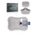 Hottl electrical heat bottle with reference heat bottle belts 120cm Outside -proof handwash belly/rear belt heating pillows |No filling with hot water necessary |Sport wellness gray