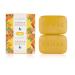 LAISAE Turmeric Brightening Soap for Face & Body Moisturizing with Shea Butter  Acne Scars  Dark Spots  Uneven Skin Tone and Smooth Skin - Vegan  Not Tested on Animals  3.52 oz (2 Bars)