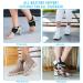 Foot Brace for Plantar Fasciitis | Adjustable Arch Support & Compression Bands for Pain Relief | Gel Inserts for Flat Feet & High Arches - Buy Online on GoSupps.com