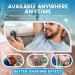 Mini Men's Electric Razor - Portable USB Rechargeable Wet & Dry Razor for Travel - Easy One-Touch Use with Cleaning Brush - Buy Online on GoSupps.com