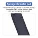 Lightweight Mesh Arm Sling for Shoulder Support | Breathable & Adjustable with Foam Neck Pad - Unisex for Right/Left Arm Injuries (Black) - Buy Online on GoSupps.com