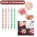 15-Piece Nail Art Brush Set - Gel Nail Brushes Dotted Pens Rhinestones & Nail Strips for Stunning Designs | International Shipping Available - Buy Online on GoSupps.com