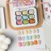 Solid Gel - 9 Colors Gel Manicure Palette | Glue French Tips For Home Manicure Extension For Women Girls Makeup Bride - Buy Online on GoSupps.com