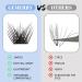 GEMERRY D Curl Cluster Lashes 144pcs - 0.07mm 8-16mm Mix | DIY Wide Stem Natural Lashes - B04 - Buy Online on GoSupps.com