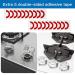 Child Safety Stove Knob Covers - 5 Pack with Double-Key Lock | Universal Gas Oven Knob Guards for Baby Proofing - Buy Online on GoSupps.com