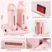 Dual Roll On Waxing Kit with Rose Wax Cartridge - Hair Removal Double Wax Warmer for Legs, Arms, Underarms - Pink - Buy Online on GoSupps.com