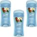 Secret Scent Expressions Antiperspirant Deodorant Clear Gel Cocoa Butter Kiss Scent 2.6 Oz (Pack of 3)