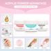 PEACECOLOR Acrylic Nail Kit with 8G Clear Pink White Acrylic Powder 60ML Acrylic Liquid Acrylic System for Beginners DIY Nail Art Nails Extension No Nail Lamp Needed Beauty Gifts color 190 - Buy Online on GoSupps.com