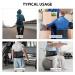 Aptoco Back Brace for Lower Back Pain Relief | Invisible Lumbar Support Belt | Breathable Posture Corrector with 4 Stays | Medium (Waist 35-40.5) - International Shipping Available - Buy Online on GoSupps.com