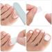 48 Fake Toe Nails Matte White Full Cover | 12 Sizes Press On Acrylic Foot Nails - Nail Salon & DIY Nail Art - Buy Online on GoSupps.com