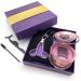 4 Pairs Magnetic Eyelashes - Reusable Natural Look False Lashes Set in Pink with Applicator - Buy Online on GoSupps.com
