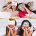 3 Pieces Cartoon Cute Cat Sleeping Eye Mask - Soft Plush Night Mask for Men Women & Kids | Ideal for Naps & Sleep - Buy Online on GoSupps.com