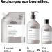 L'Or al Professionnel Violet Shampoo Refill Anti-Yellowing & Shine Reviver White or Grey Hair Eliminates Yellow and Copper Tones Brings Softness & Shine Silver 500ml - Buy Online on GoSupps.com