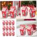 Anneome 20pcs Box Nougat Box Christmas Candy Christmas Biscuit Bags Chocolate Case Christmas Box Delicate 19.5X9.5CM Red - Buy Online on GoSupps.com