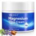 MYOWNER Magnesium Sleep Cream Calming Magnesium Cream for Leg Cramps with Magnesium Chloride Almond Oil and Vitamin E Magnesium L