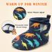 JOINFREE Baby Dinosaur House Slippers | Non-Slip Rubber Sole Toddler Booties 3/3.5 UK Child - Buy Online on GoSupps.com