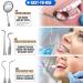 10 Pack Dental Tools Set - Professional Stainless Steel Plaque Remover & Oral Care Kit - Buy Online on GoSupps.com