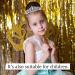 DRESHOW Birthday Crown and Sash for Women Birthday Queen Sash & Rhinestone Tiara Set Birthday Tiaras and Sashes for Girls Birthday Decorations Hair Accessories Glitter Sash for Party Birthday Queen: Silver - Buy Online on GoSupps.com