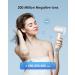 Buy Zhiyangfei Negative Ion Hair Dryer - 110 000 RPM Brushless Motor 3 Heat Settings 360 Rotating Nozzle Low Noise - Ideal for Home & Travel (Pearl White - Buy Online on GoSupps.com