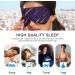 Haskirky Light Blocking Eye Mask Breathable and Adjustable Adult Men and Women Travel on Business Trips Yoga Meditation Light Smooth Comfortable Eye Mask Office Deep Sleep Goodies Shooting Stars - Buy Online on GoSupps.com