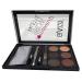 Vtrem 6 Colors Eyebrow Powder Set Longwearing Brow Powder Eyebrow Palette Contour Makeup Palette Eye Makeup with Eyebrow Stencils/Pen/Spoolie/Brush/Tweezers Christmas Gifts for Women