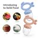 Dilovely Baby Fruit Feeder: Silicone Teething Pacifier with 3 Sizes Pouches - BPA Free Mesh Feeder for Infants (2 Pack) - Buy Online on GoSupps.com