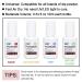 REDNEE Dip Powder Kit Set 4pcs with Glue Gel Base Top Coat Activator Brush Saver - Essentials for Steps 1-4 RE00 - Buy Online on GoSupps.com