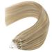 Youngsee Microring Extensions - 35cm Real Hair Blond Loop Extensions 1g & 50g Options #16/25 #P16/22 - International Shipping - Buy Online on GoSupps.com
