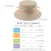 XIAOHAWANG Baby Boy Dinosaur Bucket Hat - Infant Toddler Sun Beach Cap 6-12 Months Khaki - Buy Online on GoSupps.com