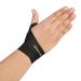 Domaste Ultra Thin Wrist Brace - Sport Slim Carpal Tunnel Support for Men and Women, Adjustable, Lightweight, Breathable and Skin Friendly (Black/Right/One Size) Right Black