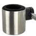 Kroozie Stealth Bike Cup Holder - Stainless Steel - The Ultimate Handlebar Accessory for Your Ride - Fits All Bikes, E-Bikes, Scooters & Keeps Your Cups Beverage Secure Classic Stainless