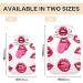 2L Heat Bottle - Durable Hand Warmer for Pain Relief & Heat Therapy | Stylish Red Lips Patterns - Buy Online on GoSupps.com
