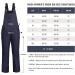 HISEA Women's Insulated Snow Bib Overalls | Water Resistant & Windproof Ski Pants | Breathable Snowsuit - Small, Classic Dark Blue - Buy Online on GoSupps.com