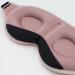 Shapevital 3D Deluxe Sleep Mask - Ultimate Comfort for Side Sleepers | 100% Dark Eye Mask for Women & Men | Perfect Travel Blindfold in Ros  - Buy Online on GoSupps.com