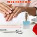Ipetboom Lot de 8 Flacons de Vernis Ongles en Verre 11 7 Ml Vides et Rechargeables Bouchon Pinceau Int gr Design D grad Bleu pour Nail Art et Soins Beaut DIY - Buy Online on GoSupps.com