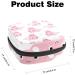 Womens Bonds Storage Pockets Stillpad Holder | Cute Pink Whale Portable Period Kit Stylish Feminine Product Bag for Girls - Buy Online on GoSupps.com