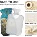 Naanle Otter Hot Water Bottle - 2L Large Transparent Thermo Bag for Pain Relief & Hot/Cold Therapy - Ideal for Bed Hands & Feet - Buy Online on GoSupps.com