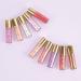 Three Cheers for Girls Pink and Gold Lip Gloss Set - 10 Pack Kids & Teens Vanilla Flavored Hydrating Lip Gloss - Pink, Purple, Nude & More! Ages 8 - Buy Online on GoSupps.com