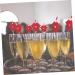Abaodam Red Paper Straws 40 pcs Decoration Beverage Recreational Festival Prop Drinkware Party Valentine Decorative Straws - Buy Online on GoSupps.com