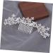 minkissy the Rhinestone Alloy Hair Comb Bridal Headpieces for Wedding hairpin Wedding Bridal Hair Comb bridal accessories Wedding Flower Hair Comb bride decorate the Accessories - Buy Online on GoSupps.com