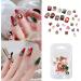 FEIlei 1Bag Resin Nail Art Christmas Decorations with Luminescent Effect Perfect for DIY Manicure - Buy Online on GoSupps.com