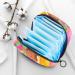 Colorful Palm Leaf Napkin Storage Bag | Portable Menstrual Cup with Zipper for Teenagers & Women - Shop Now - Buy Online on GoSupps.com