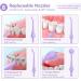 Sejoy Water Flosser - Rechargeable Cordless Teeth Cleaning Tool with 5 Modes, 8 Jet Tips - IPX7 Waterproof, Portable & Travel-Friendly (Purple) - Buy Online on GoSupps.com