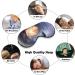 Space Hole Astronaut Sleep Mask - Adjustable Eye Cover for Sleeping and Travel - Men and Women - Buy Online on GoSupps.com