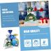 KOMBIUDA Christmas Wrapping 35pcs Christmas Candy Bag Candy Bags Festival Christmas Bags Packing Bag Biscuit Bag - Buy Online on GoSupps.com